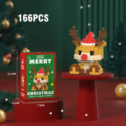 Kreative Baustein Weihnachtsfiguren - Spaß für die ganze Familie