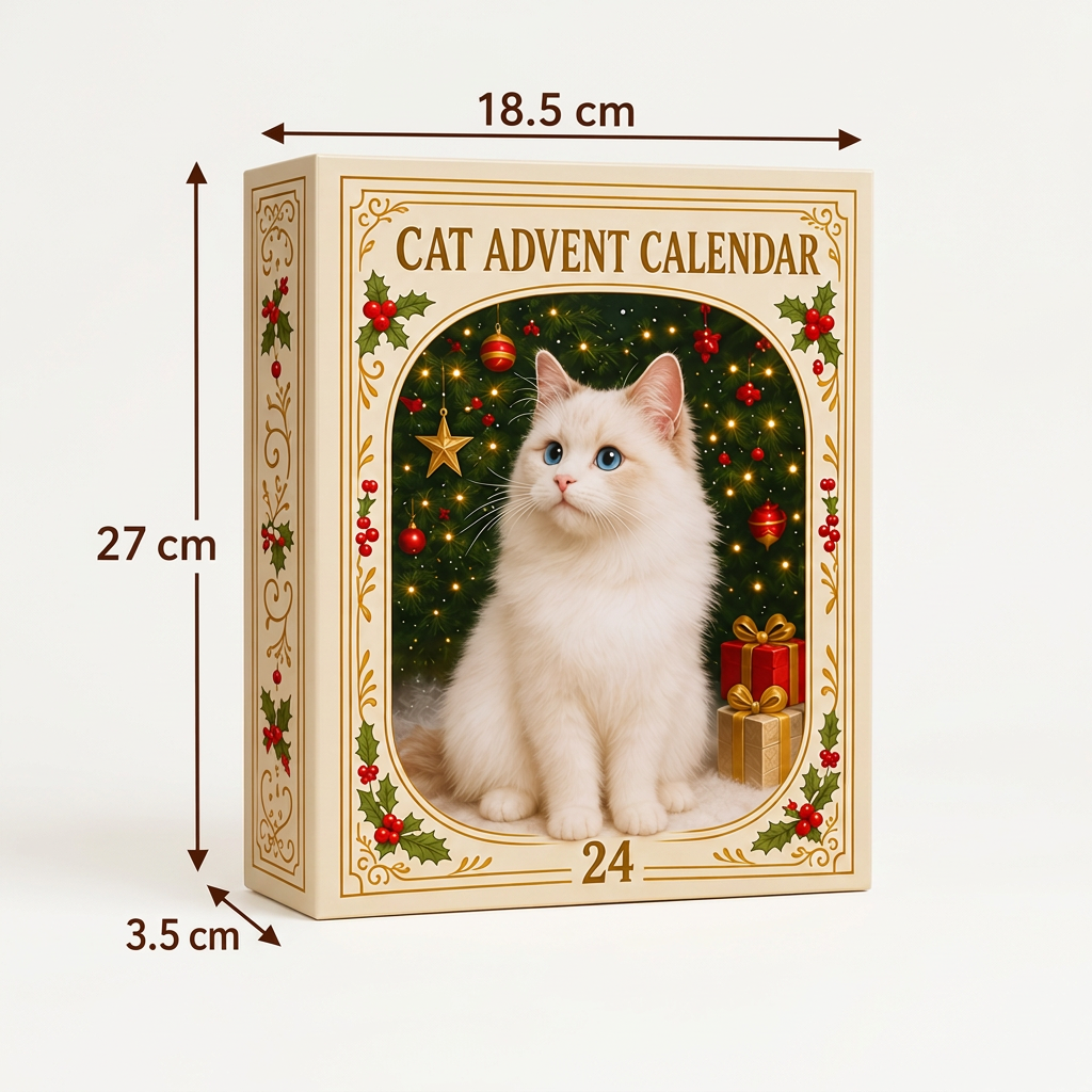 24-Day Christmas Cat Advent Calendar