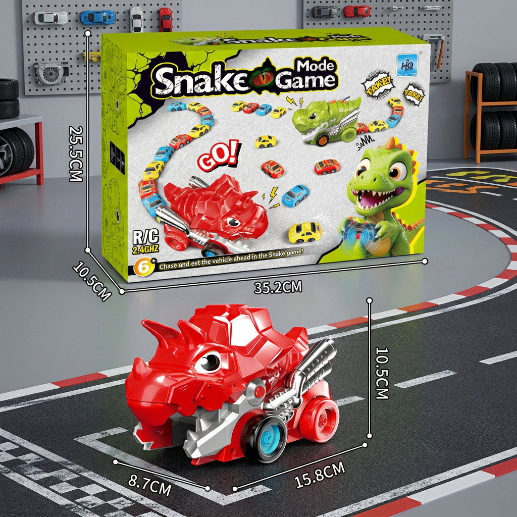 Ferngesteuerter Dino-Auto-Schlucker Truck