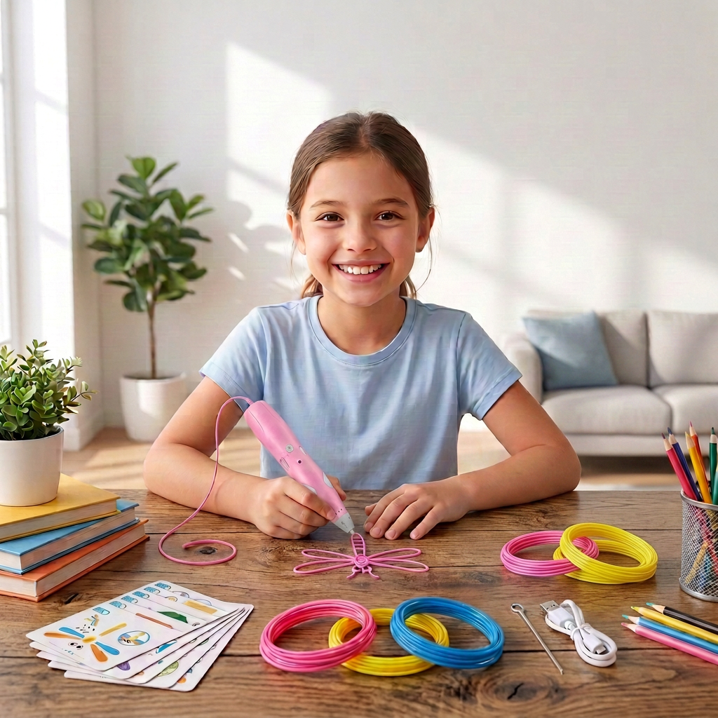 3D-Stift-Set für Kinder mit niedriger Temperatur – Sicheres DIY-STEM-Zeichenset