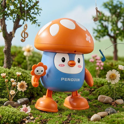 Interaktives sprechendes und tanzendes Pinguin-Spielzeug mit Musik