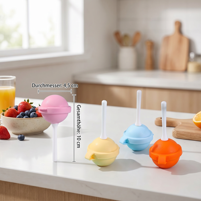 Lollipop Eisform zum selber machen im 4er Pack
