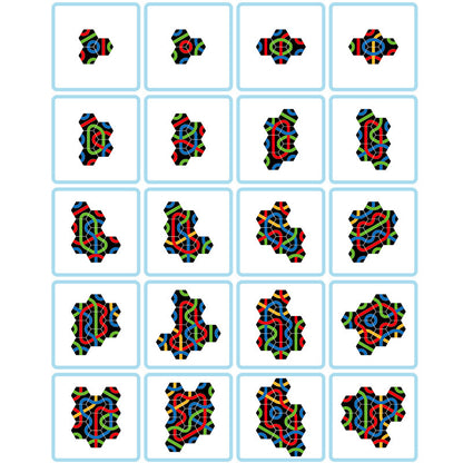 PfadPuzzle - Pädagogisches Weg Finder Lern- und Familien Spiel