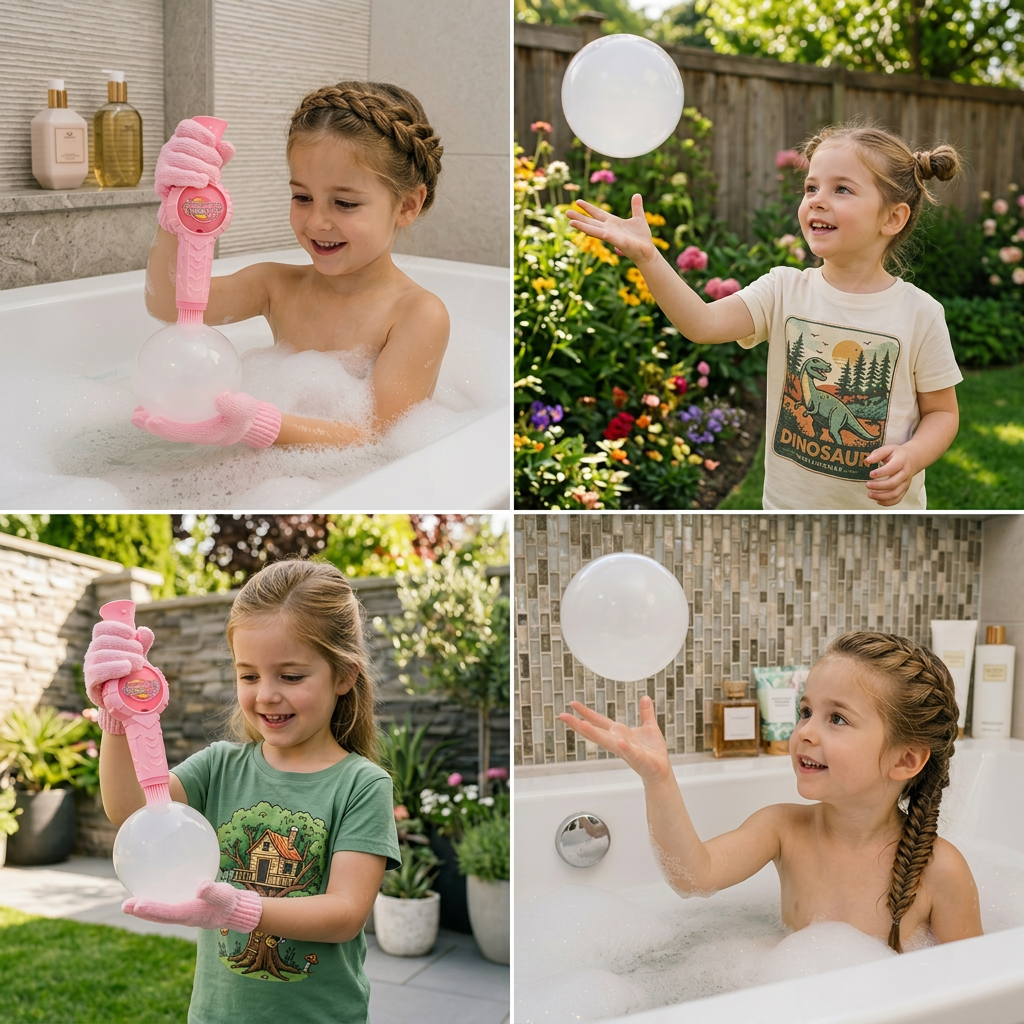 Interaktives Bubble-Ball-Schlägerspielzeug für Kinder