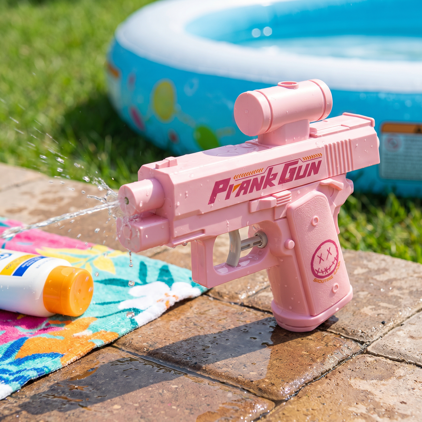 Doppelseitige Streich Wasserpistole für Kinder – Mini Spaß Wasserspielzeug