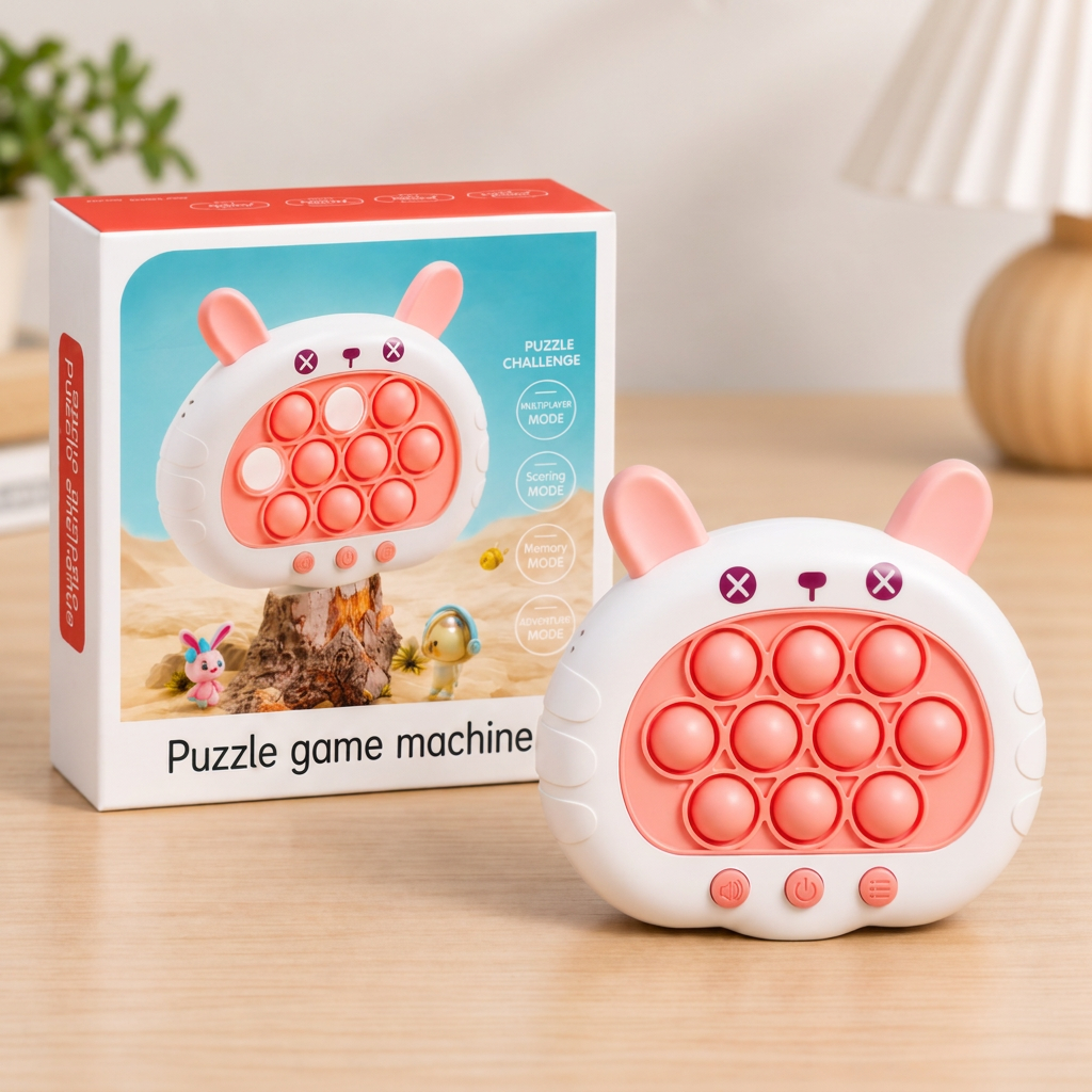 Pocket-Pop-Reaktionsspiel – Sensorisches Anti-Stress-Fidget-Spielzeug für Kinder
