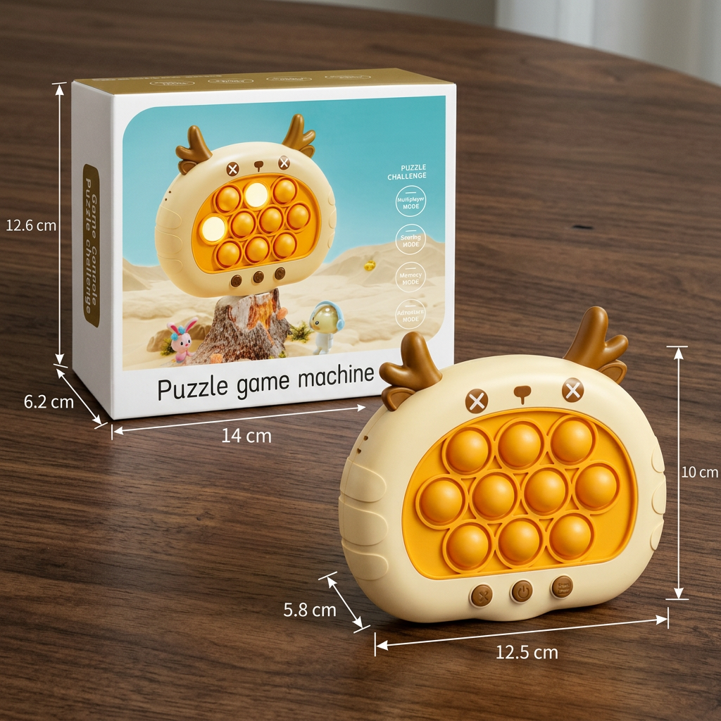 Pocket-Pop-Reaktionsspiel – Sensorisches Anti-Stress-Fidget-Spielzeug für Kinder