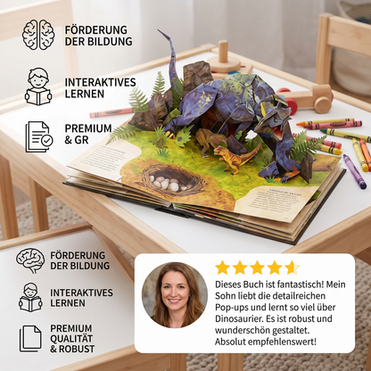 Interaktive 3D-Dinosaurier-Pop-up-Enzyklopädie