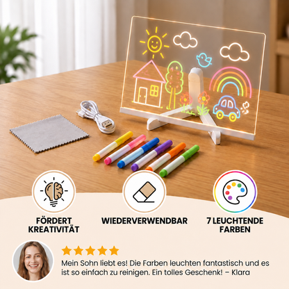 Leuchtendes LED Zeichenbrett