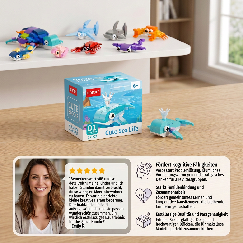 Tier-Bausteinset