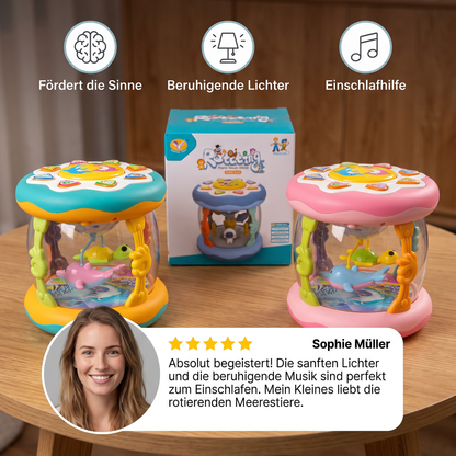 Interaktives Musikspielzeug mit Licht – Montessori-Sensorspielzeug mit beruhigenden Schlafliedern