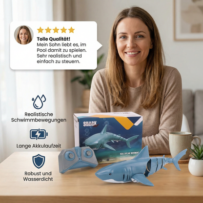 Ferngesteuerter Wasserhai – RC Schwimmroboter für Kinder