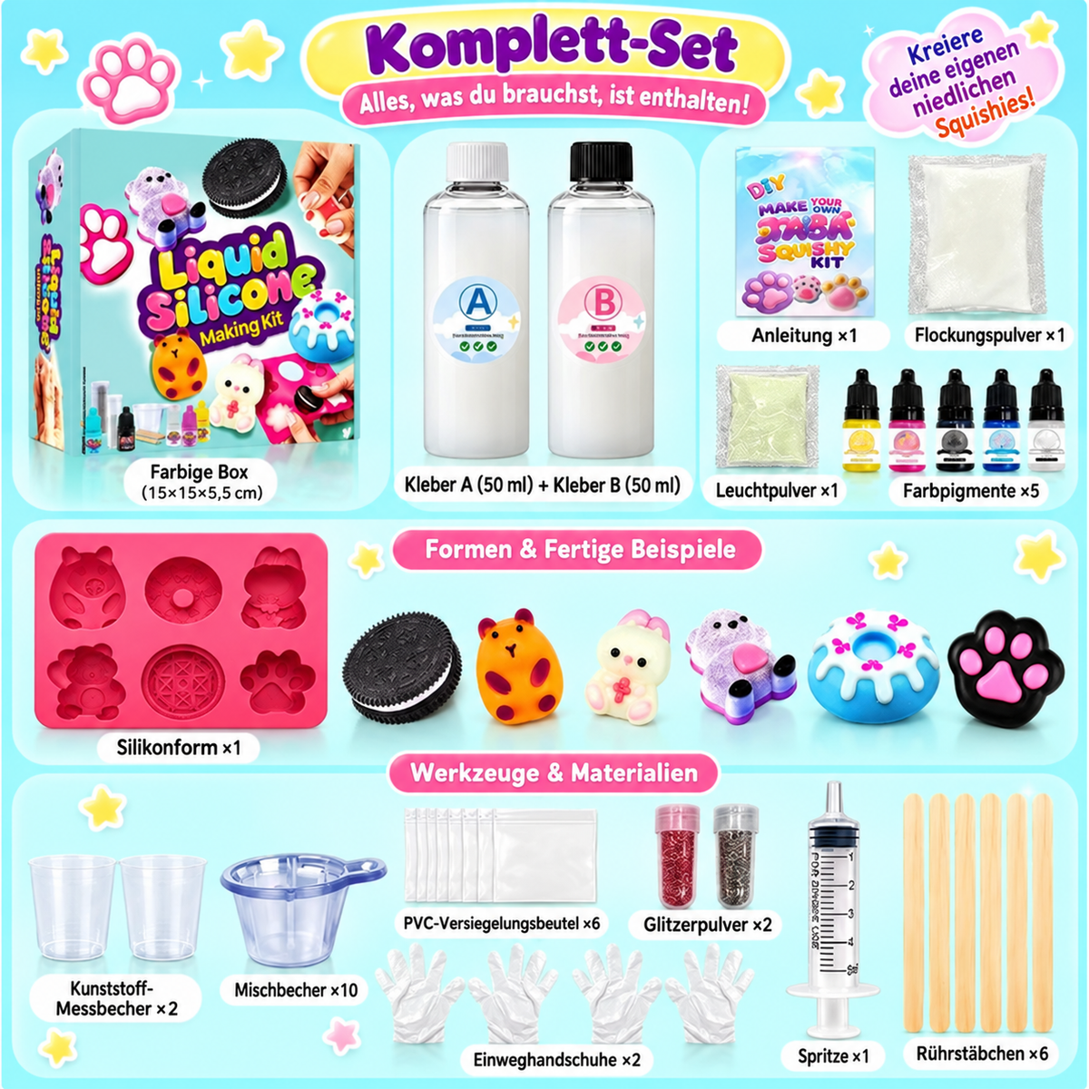 Squishy-Bastelset für Kinder
