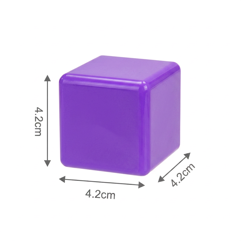 Kleinkindsichere 4,2-cm-Magnetbausteine – STEM-Lernwürfel
