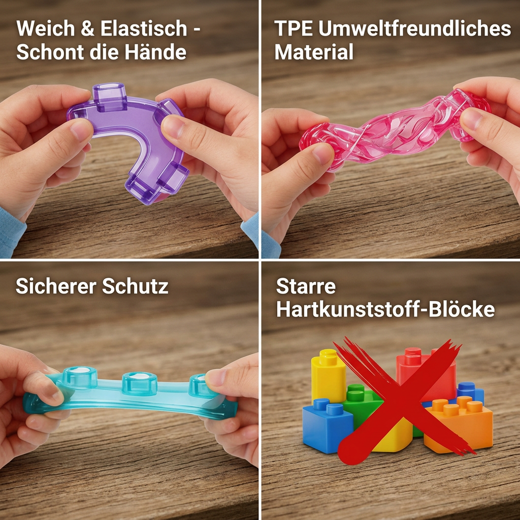 Sichere & weiche Squishy-Gelee-Bausteine für Kinder