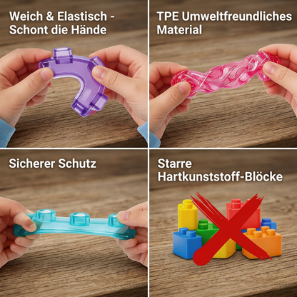 Sichere & weiche Squishy-Gelee-Bausteine für Kinder