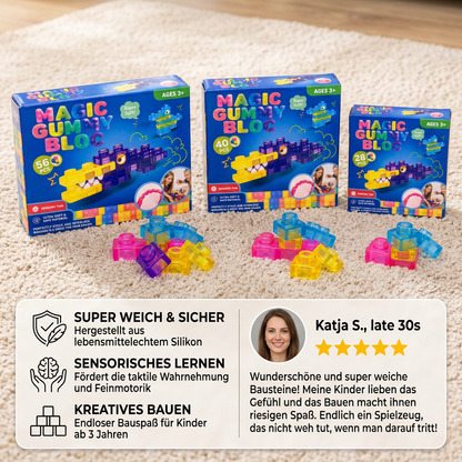 Sichere & weiche Squishy-Gelee-Bausteine für Kinder