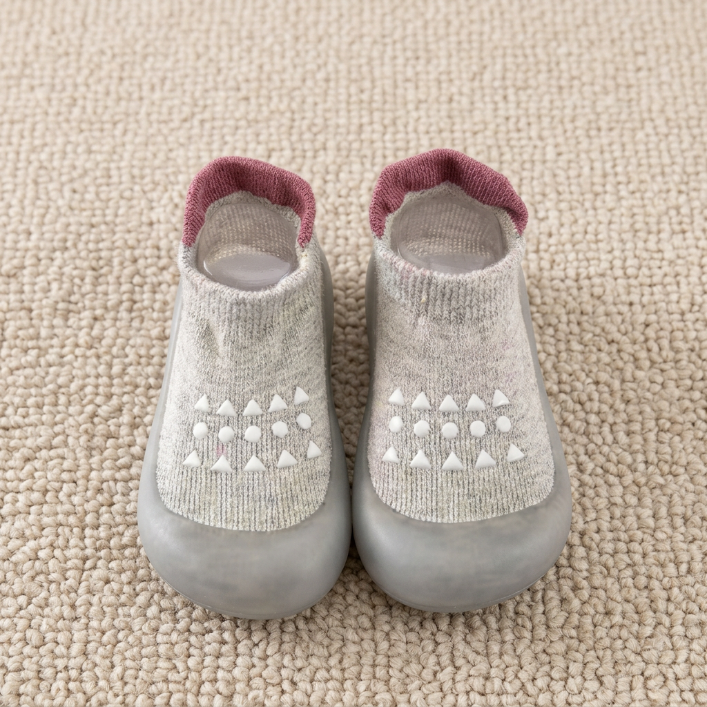 Baby-Sockenschuhe – Leichte & atmungsaktive Lauflernschuhe