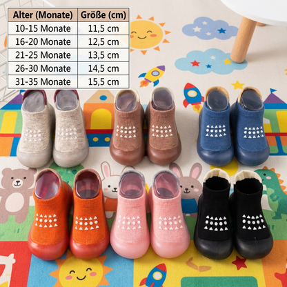 Baby-Sockenschuhe – Leichte & atmungsaktive Lauflernschuhe