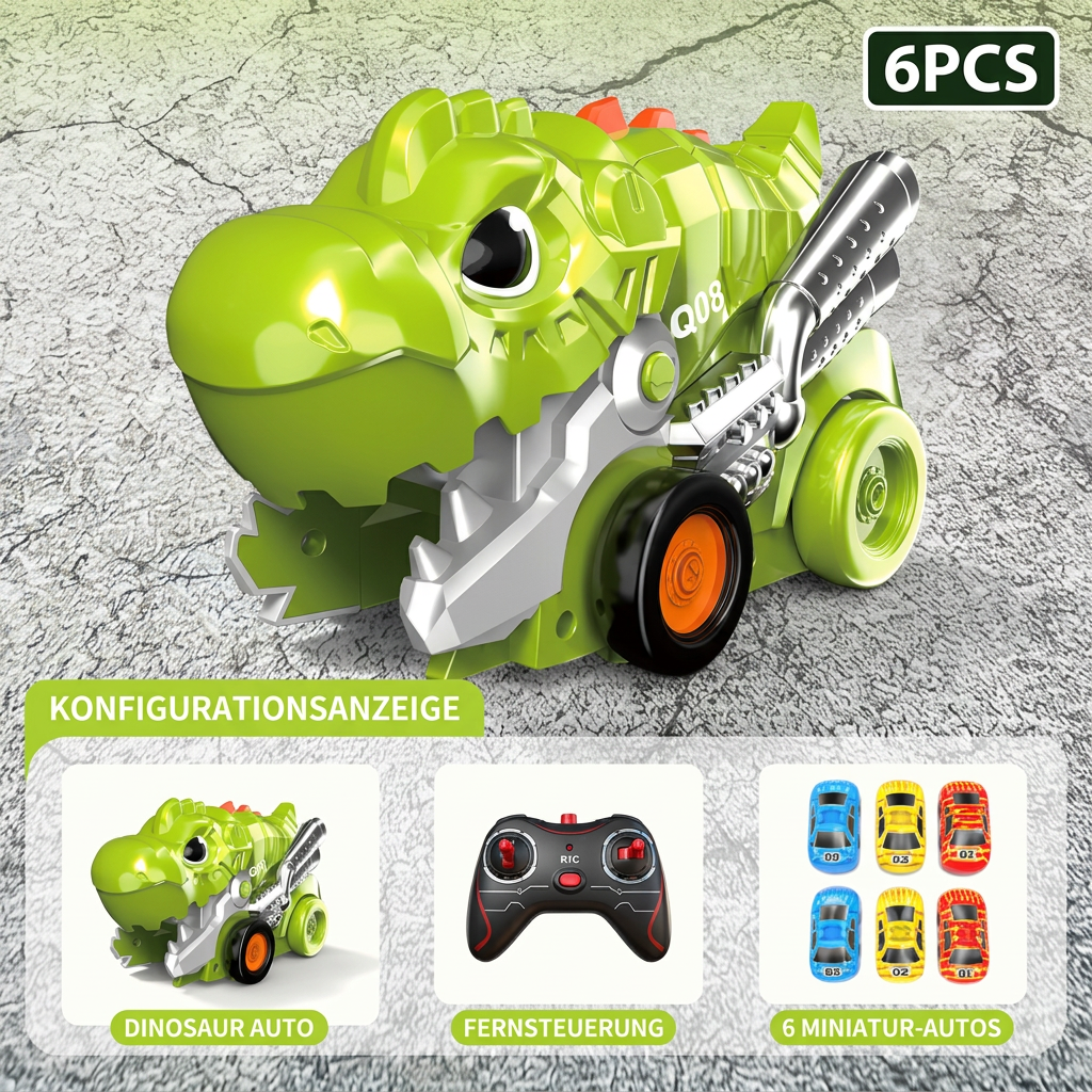 Ferngesteuerter Dino-Auto-Schlucker Truck