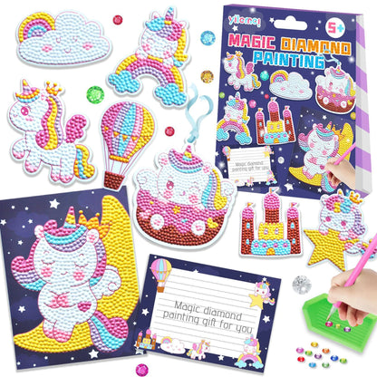 Glitzerndes Diamantenmosaik Set – Kreativer Bastelspass
