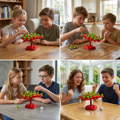 Frosch-Balancebrett – Geschicklichkeitsspiel für die ganze Familie