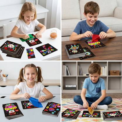 DIY-Folienkunst-Bastelset für Kinder
