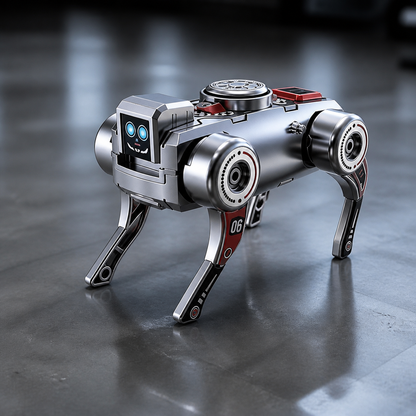 3-in-1 mechanischer Roboterhund-Fidget-Spinner