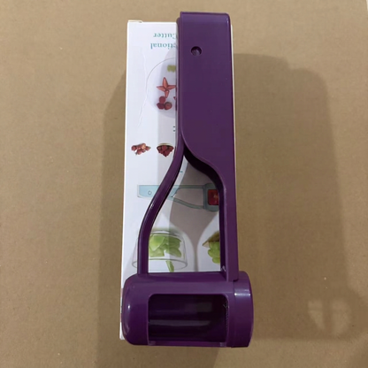 Edelstahl-Trauben- & Cherrytomaten-Schneider – Sicherer Einhand-Viertelschneider für Kleinkinder & Kinder