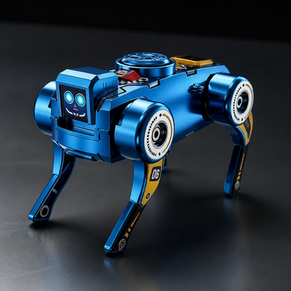 3-in-1 mechanischer Roboterhund-Fidget-Spinner