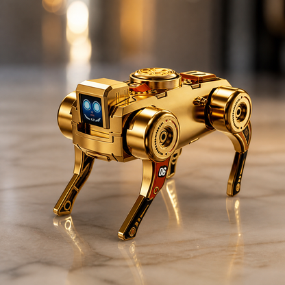 3-in-1 mechanischer Roboterhund-Fidget-Spinner