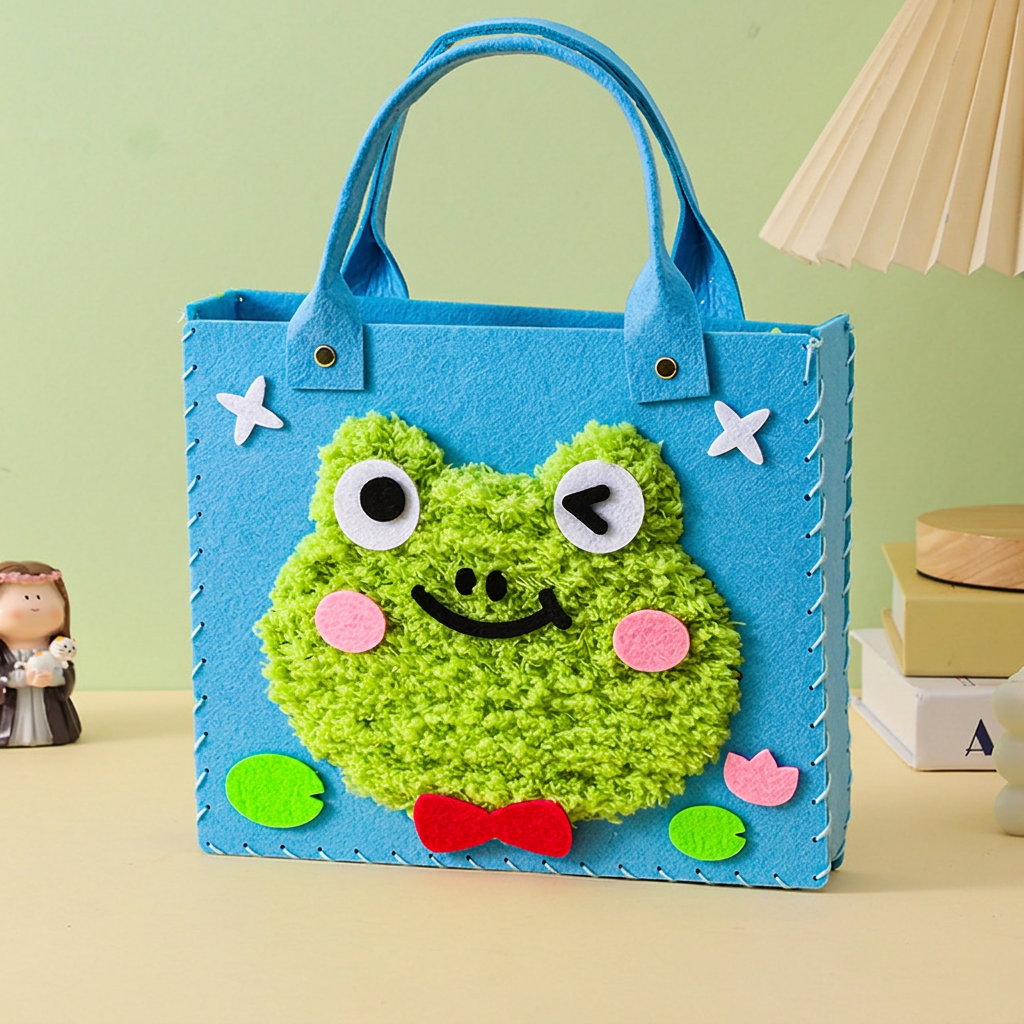 DIY-Plüschtaschen-Bastelset für Kinder