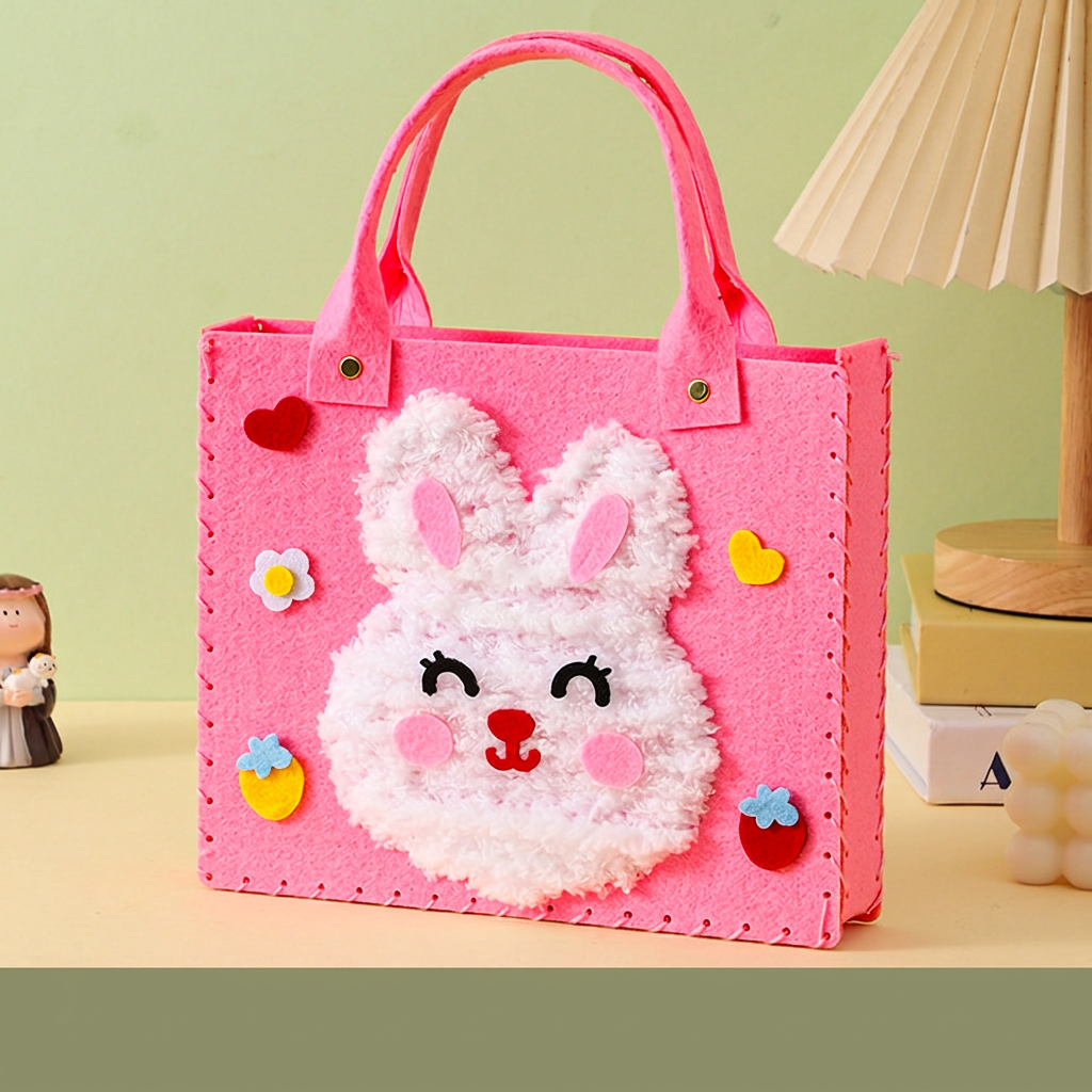 DIY-Plüschtaschen-Bastelset für Kinder