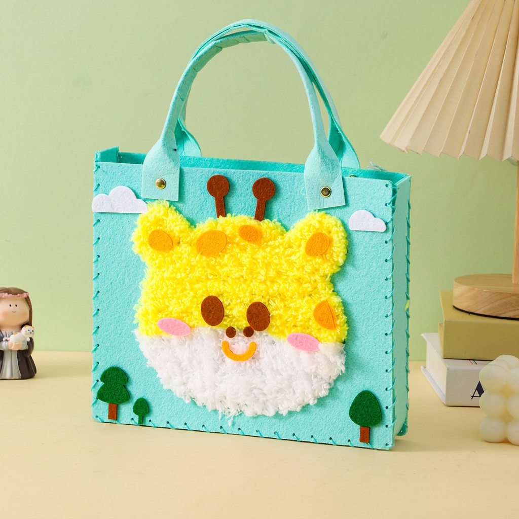 DIY-Plüschtaschen-Bastelset für Kinder