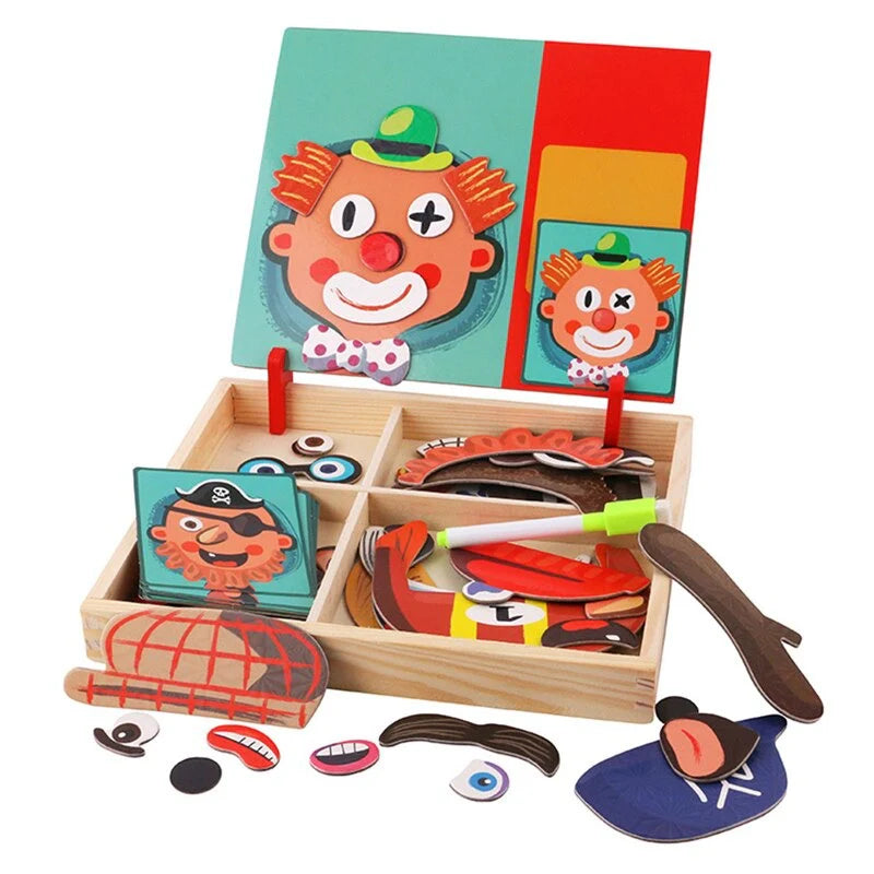 Magnetische Kreativ-Puzzles – Dein 3D-Abenteuer
