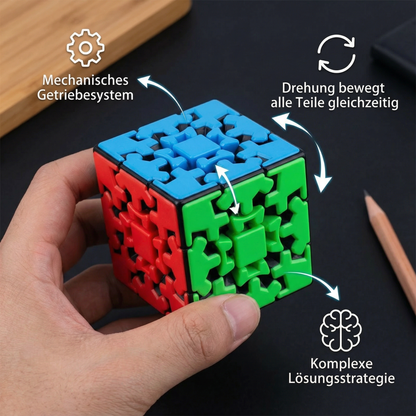 Zahnrad-Zauberwürfel 3×3×3 – Mechanisches Logikspiel