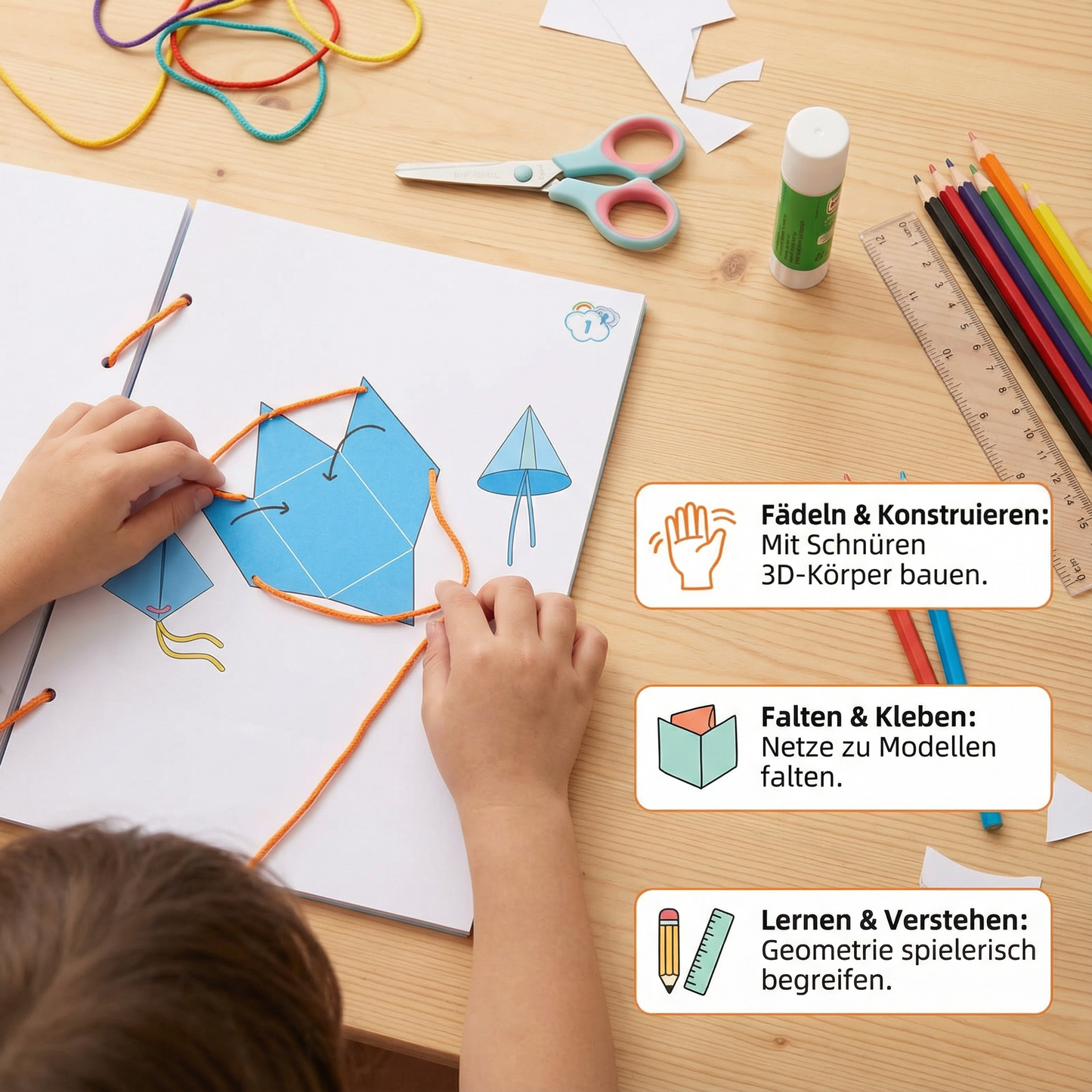 Geniales Geometrie Lernbuch für Kinder