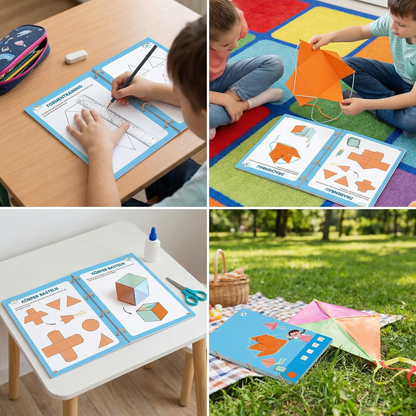 Geniales Geometrie Lernbuch für Kinder