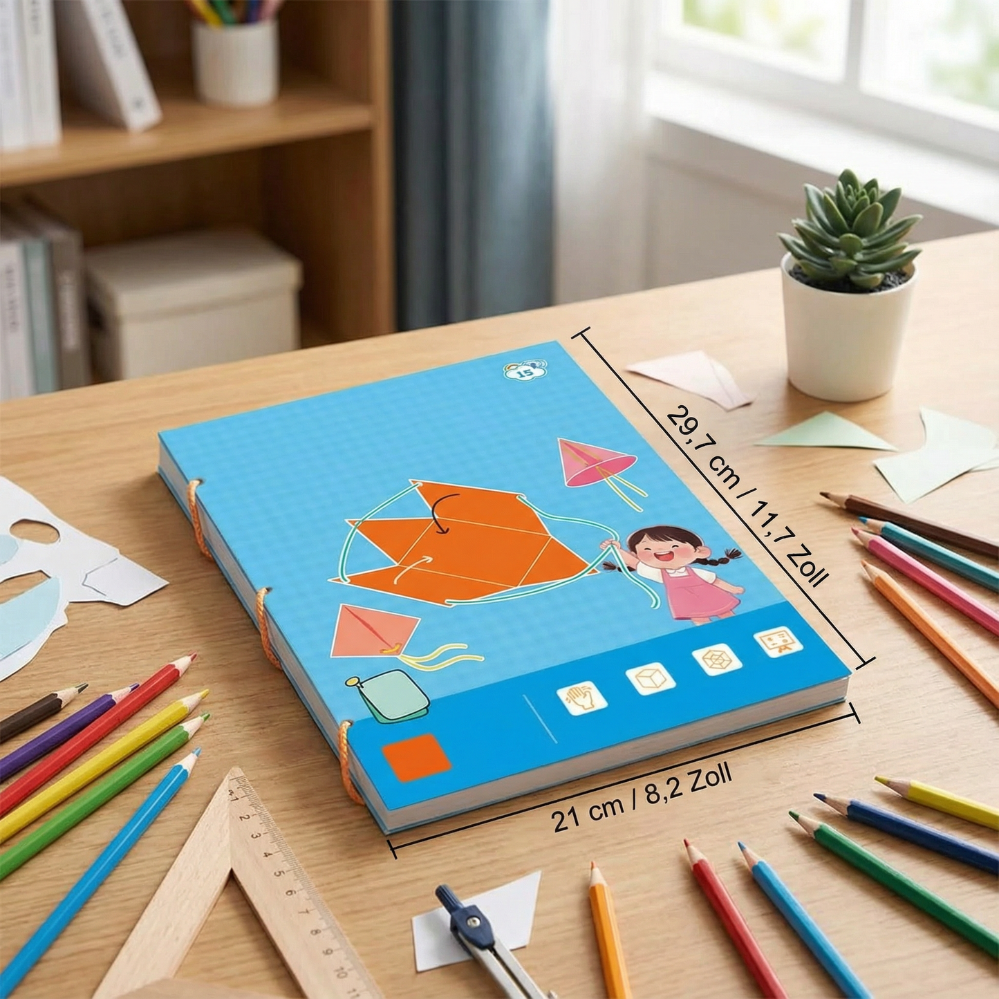 Geniales Geometrie Lernbuch für Kinder