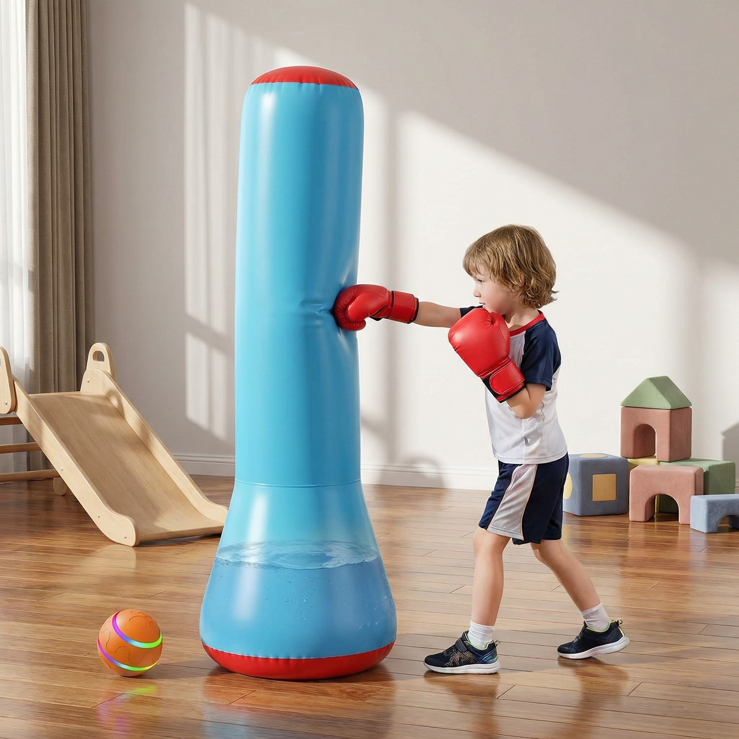 Aufblasbarer Kinder-Boxsack mit Wasserbefüllung