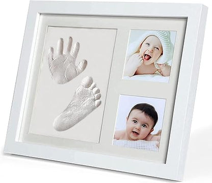 DIY-Handabdruck-Erinnerungsrahmen-Set für Kinder – Handabdruck & Fotodisplay