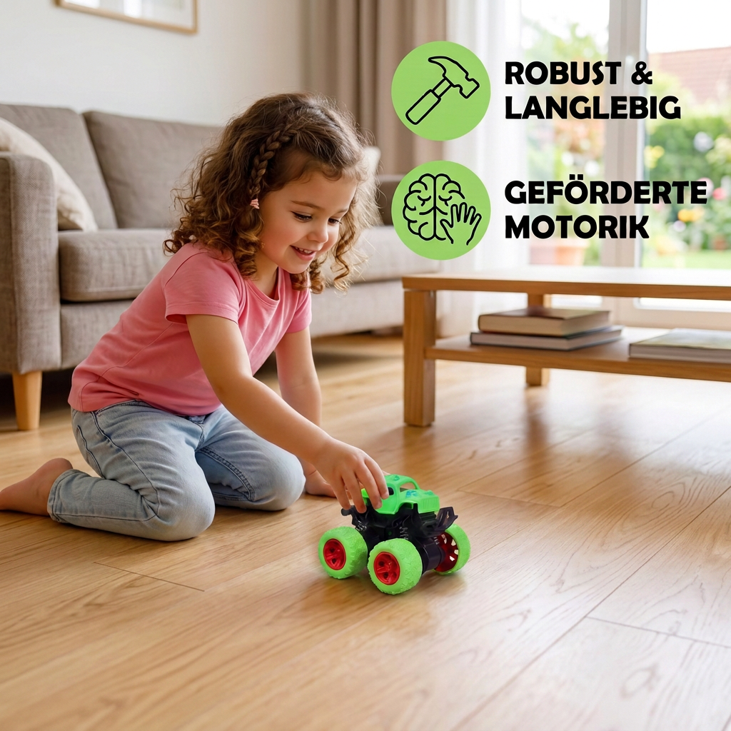 Reibungsbetriebenes Monstertruck-Stuntauto für Kinder