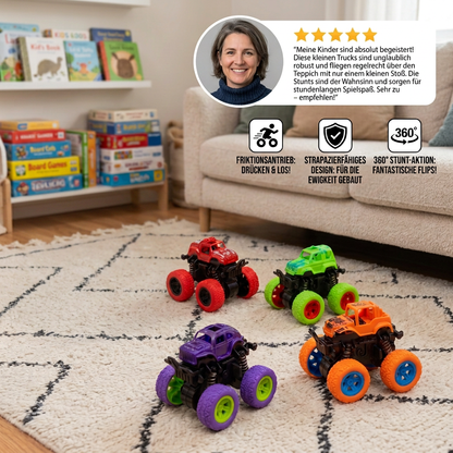 Reibungsbetriebenes Monstertruck-Stuntauto für Kinder