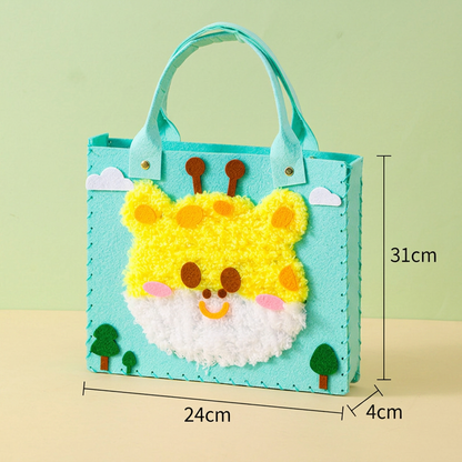 DIY-Plüschtaschen-Bastelset für Kinder