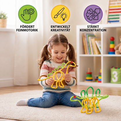 DIY Twisty Sticks – Kreatives 3D-Bauset & MINT-Konstruktionsspiel