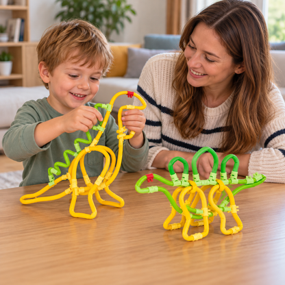 DIY Twisty Sticks – Kreatives 3D-Bauset & MINT-Konstruktionsspiel