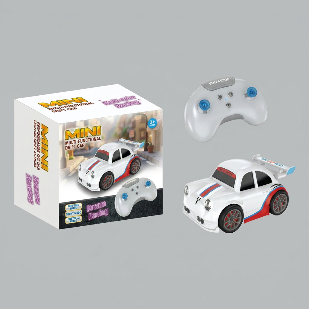 RC-Rennauto mit Driftfunktion für Kinder – Ferngesteuert mit Sensorlichtern & Sound
