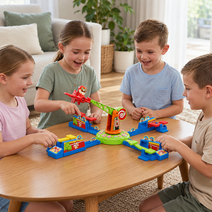 Interaktives Flugzeug-Brettspiel – Spannendes Mehrspieler-Familienspiel