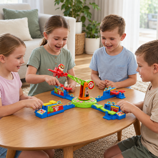 Interaktives Flugzeug-Brettspiel – Spannendes Mehrspieler-Familienspiel