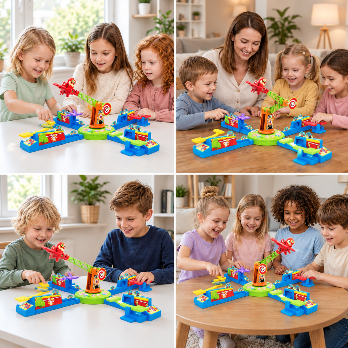 Interaktives Flugzeug-Brettspiel – Spannendes Mehrspieler-Familienspiel